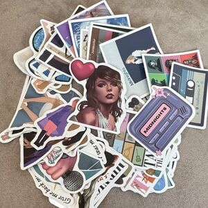 Taylor Swift Themed Sticker Set